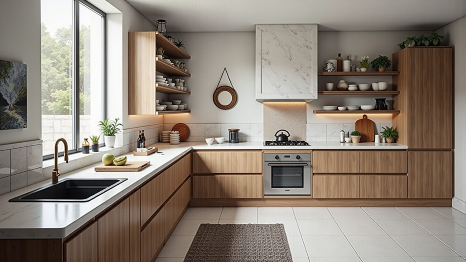 Cozinha com Bancada em L: O Truque INESPERADO para Cozinhas Pequenas (e Modernas!)