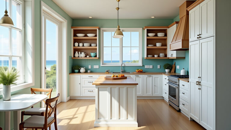 Decoração de Cozinha de Praia: 10 Ideias Leves e Frescas