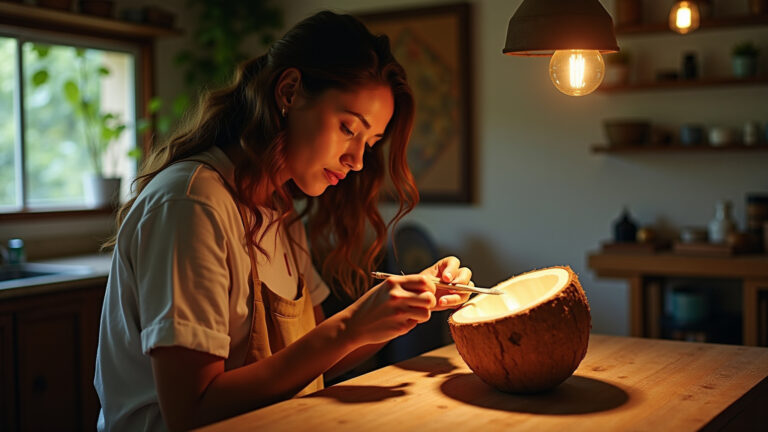 De Lixo ao Luxo: 7 Ideias Geniais de Artesanato com Cocos Secos Que Você Precisa Tentar!