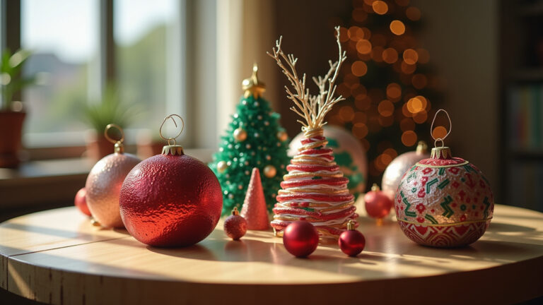 Artesanato de Natal Fácil de Fazer: 15 Ideias Super Práticas