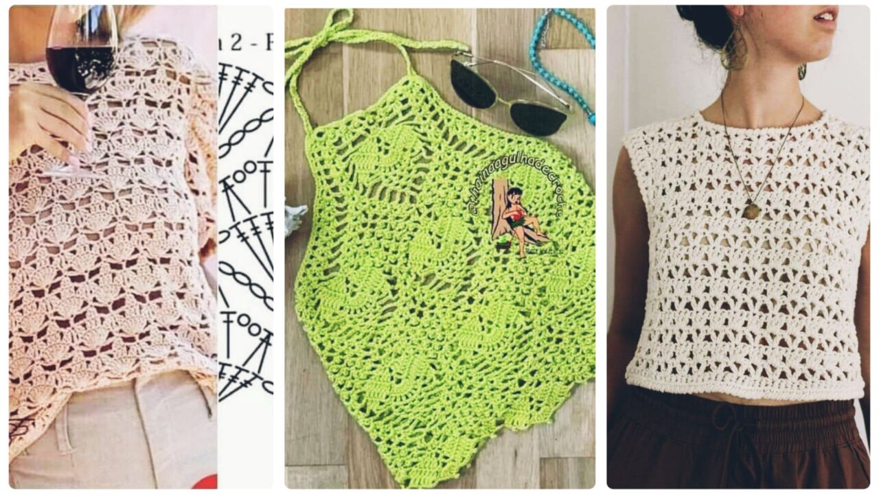 Guia Completo de Blusas de Crochê para ...
