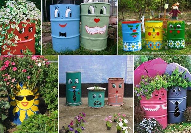 Dicas de reciclagem para jardins