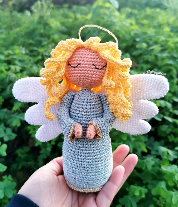 Anjo De Natal Padrão Em Crochet ...