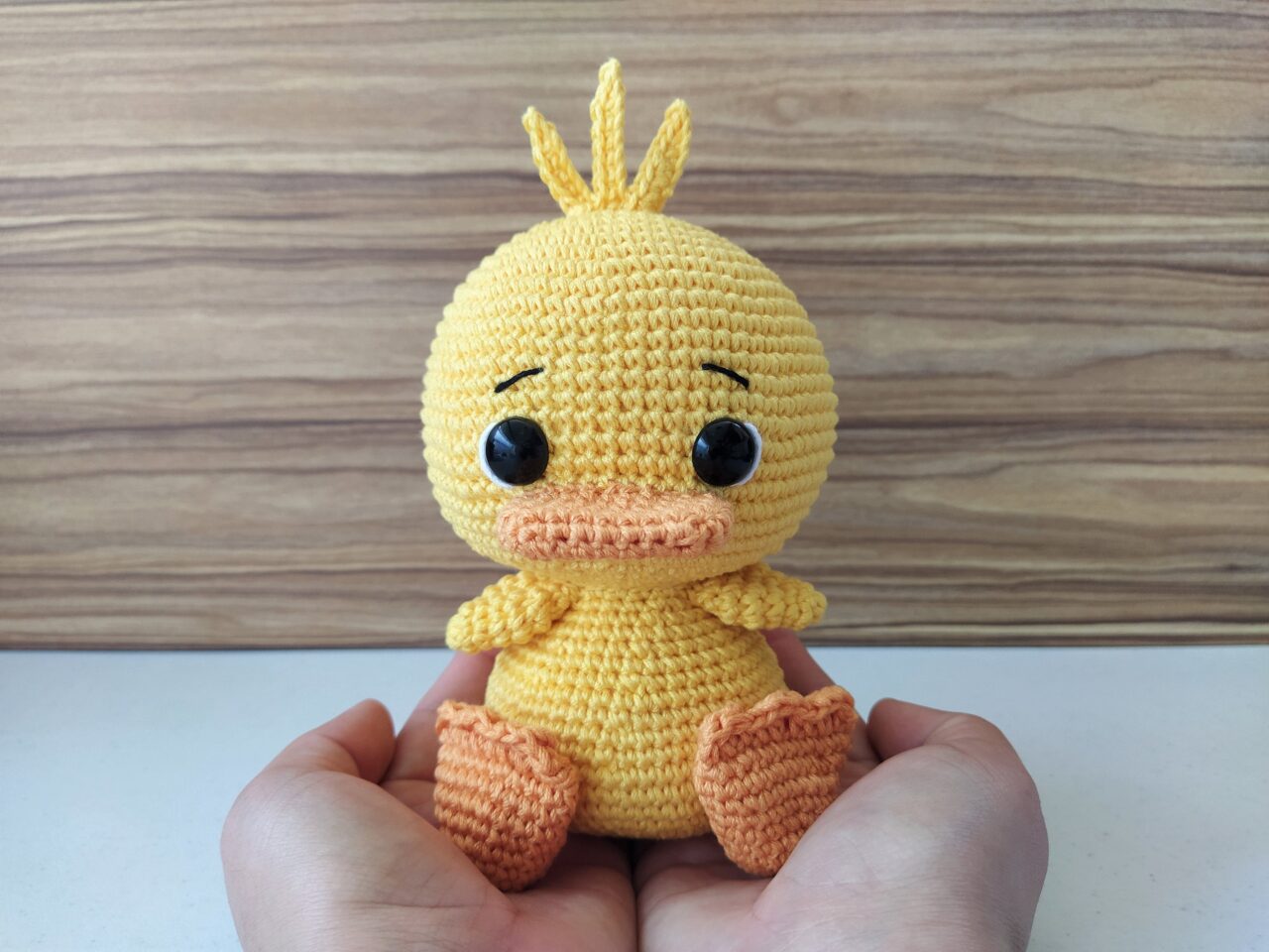 Pato crochet patrón, pato amigurumi ...