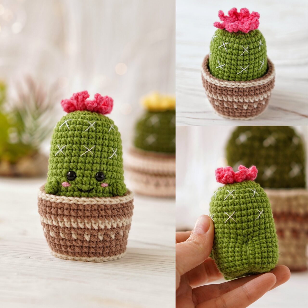 Cheeky Cactus Crochet Pattern: No Sew ...