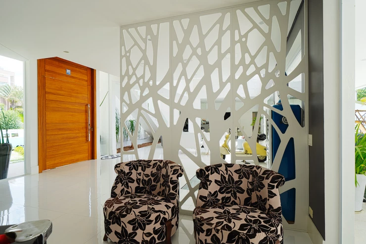 ambientes da casa com biombos ...
