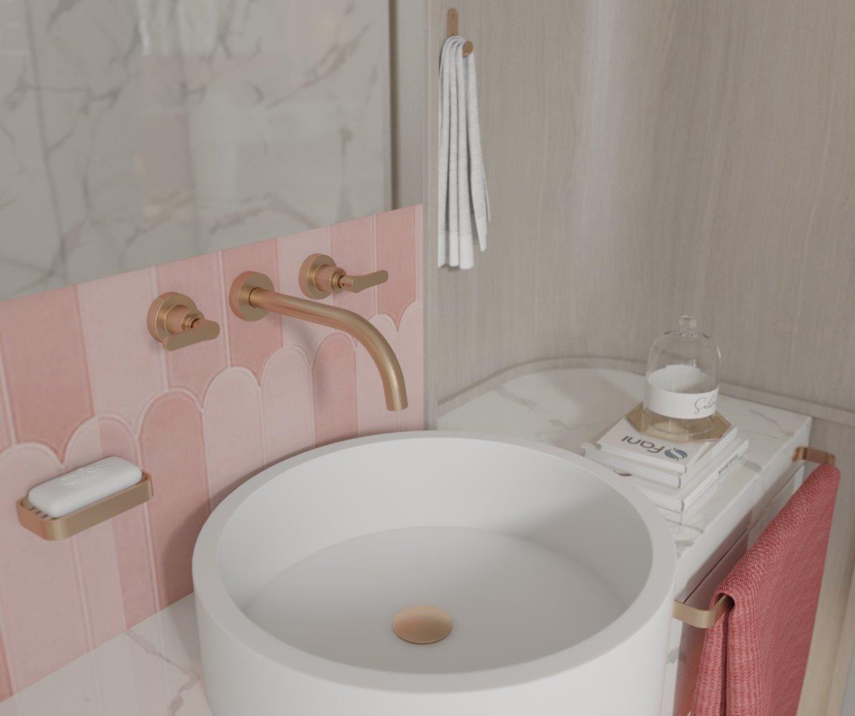 Banheiro rosa: ideias incríveis de ...
