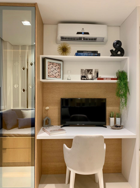 Home Office na Sala: +10 Ideias Para ...
