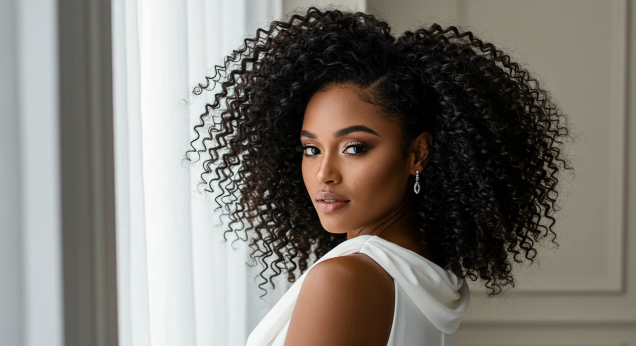 Penteado casamento cabelo crespo: Realce sua beleza natural no grande dia!