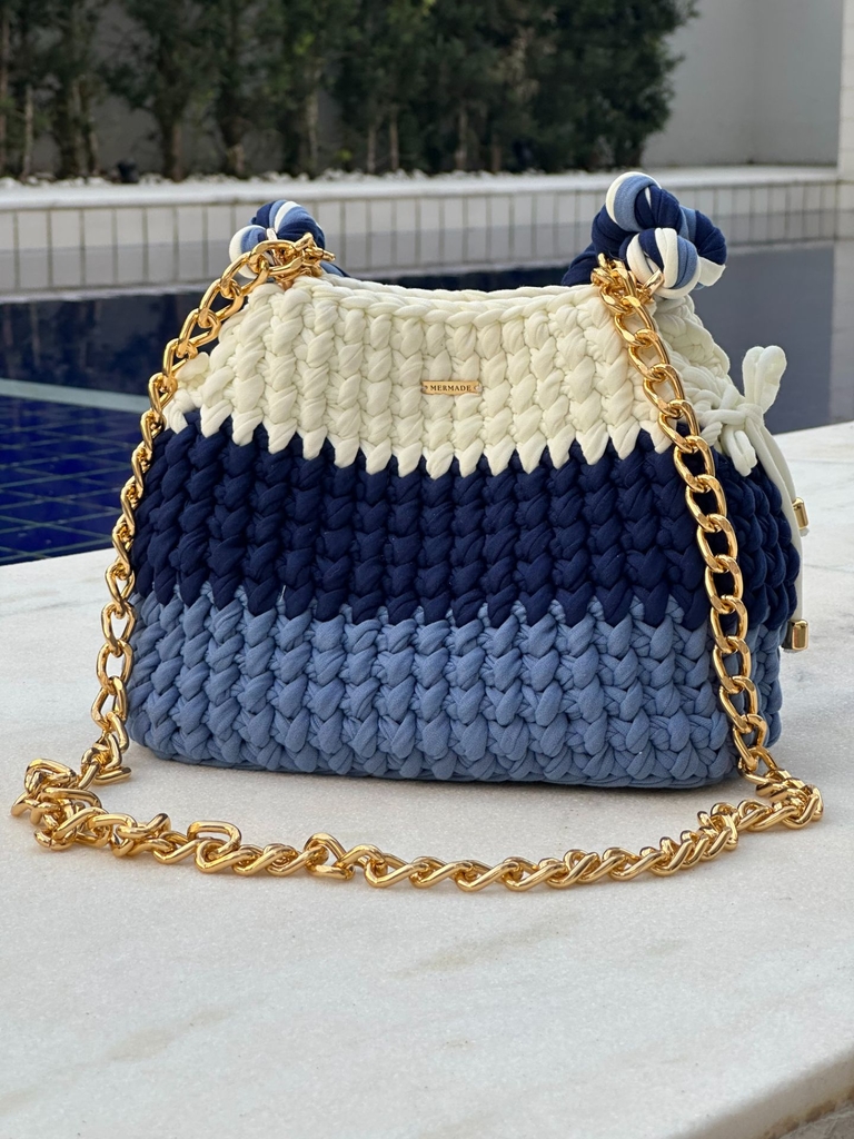 Bag Crochê Tricolor - Mermade | Bolsas ...