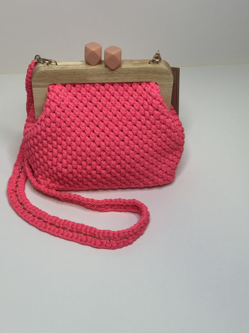 Bolsa de Crochê Com Fecho da Vovó de ...