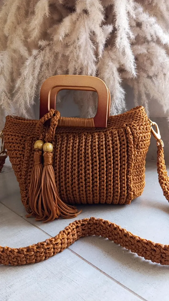 Bolsa em crochê – Moira