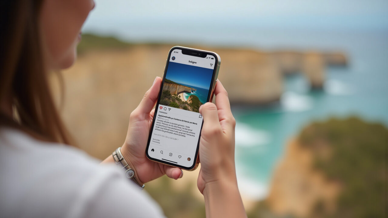 Bio do Instagram: Apaixonada por Viagens e Contadora de Histórias.