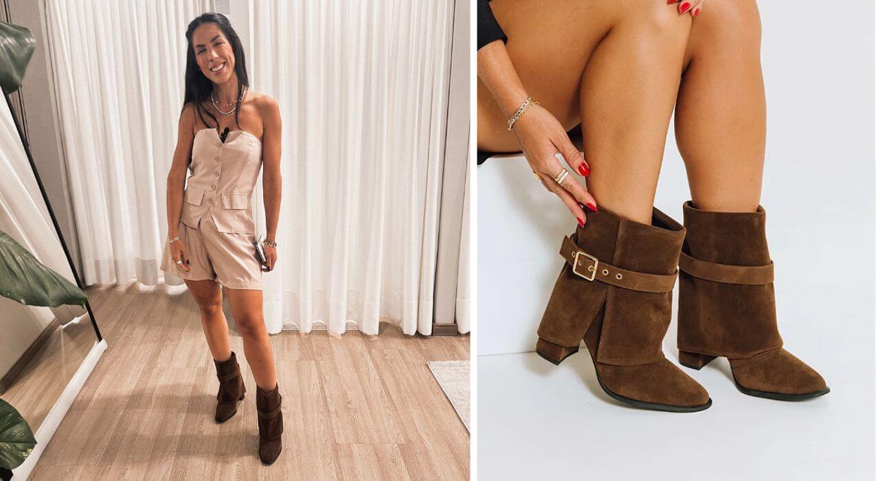 Look Feminino com Bota - USE HITZZ