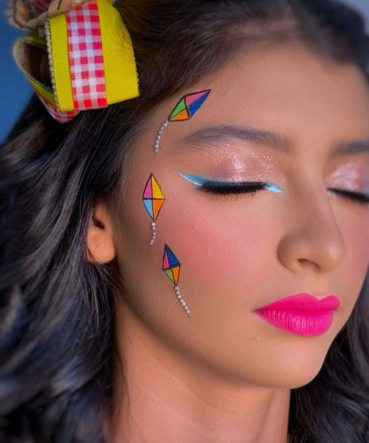 Maquiagem para festa junina: 70 ideias ...