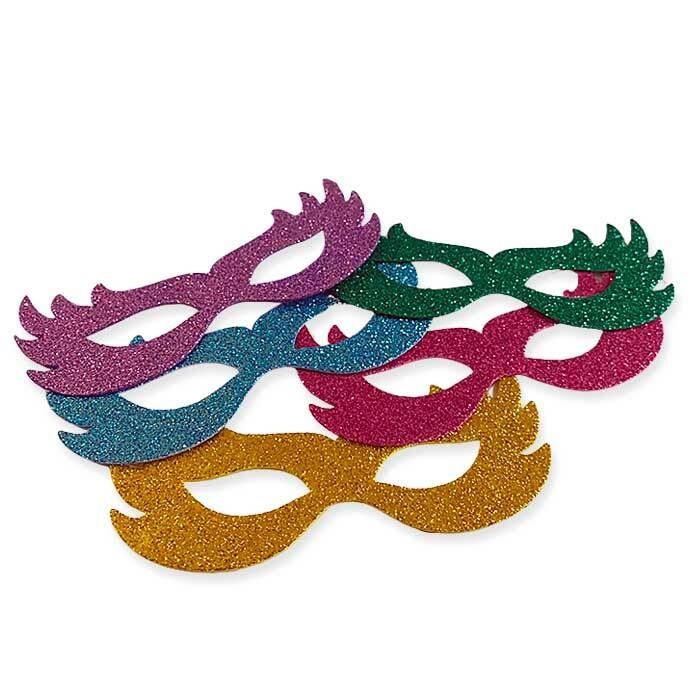Carnaval Apliques de E.V.A Com Glitter ...