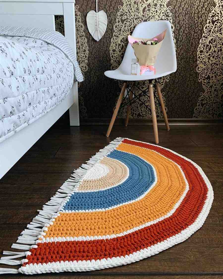 Tapete de crochê para quarto:+50 ...