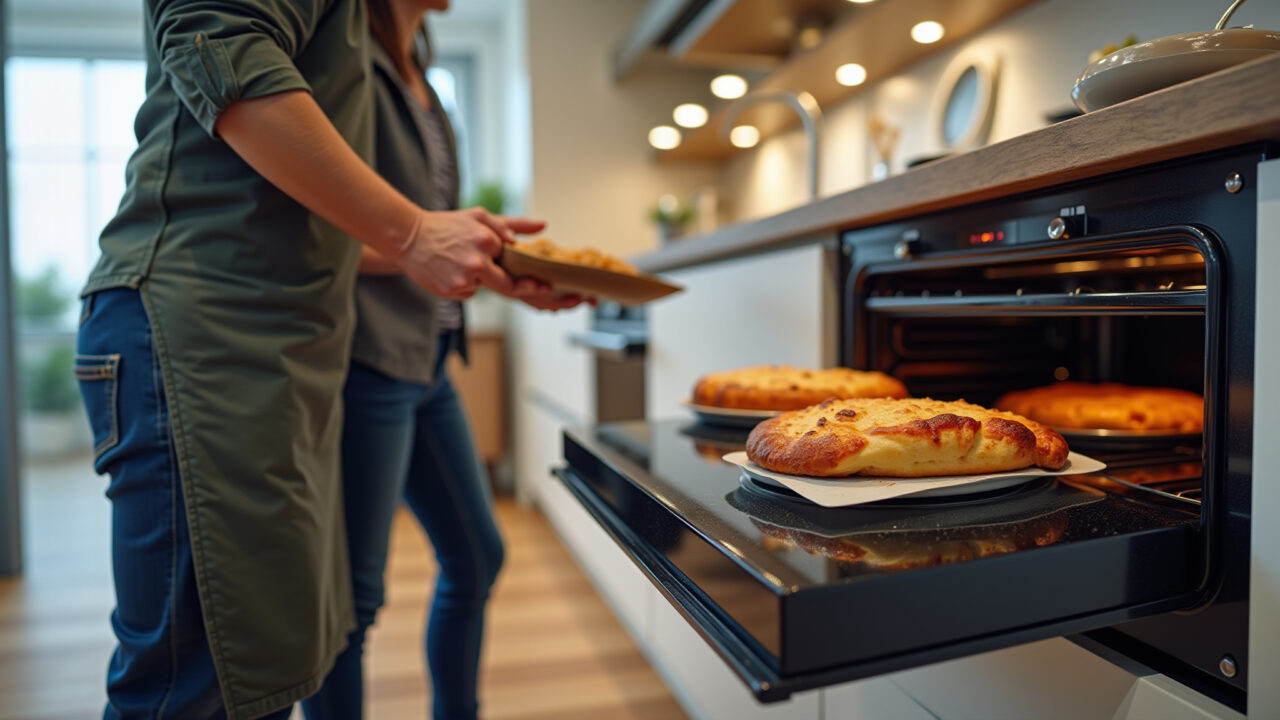 Comparativo de fornos: a gás e elétrico.