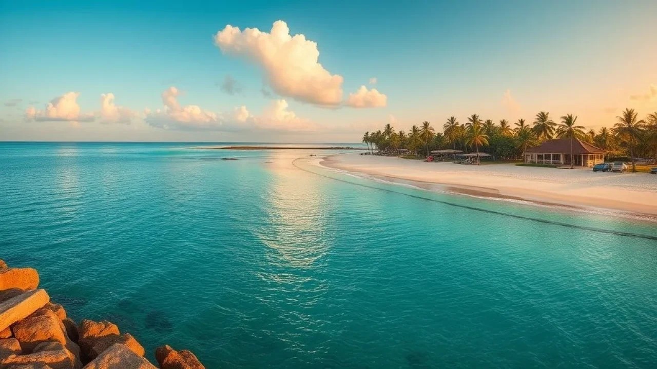 Praia paradisíaca em São Miguel dos Milagres, AL, refúgio de paz no Nordeste brasileiro.