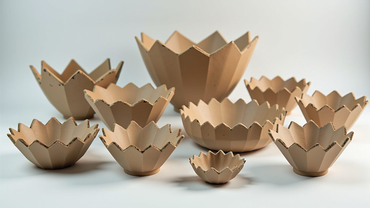 Moldes para papel machê.