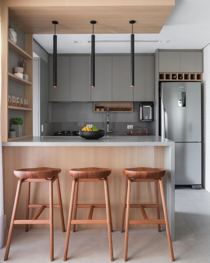 Pendente para cozinha: 60 ideias para ...