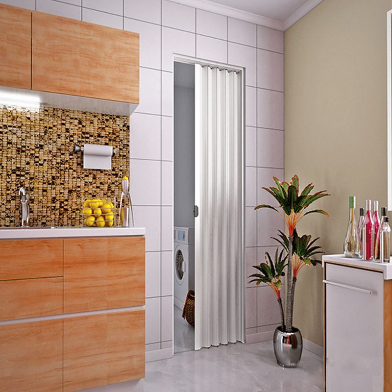 Porta Sanfonada PVC 80x210cm Branca ...