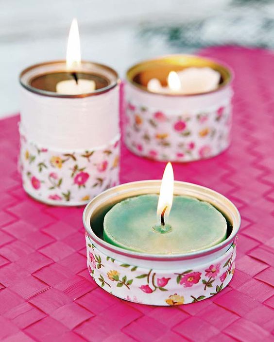 11 Porta Velas Artesanais Lindos Pra ...