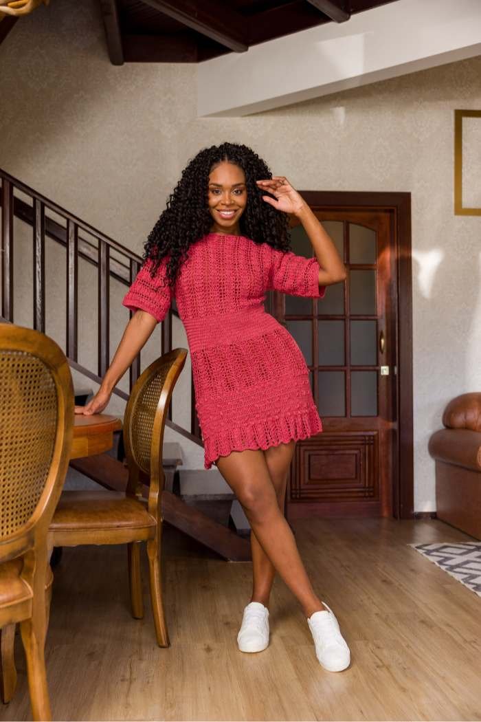 Receita: Vestido Tutti-Frutti em Crochê ...