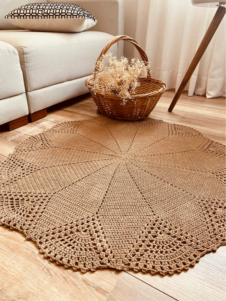 Tapete de crochê: +50 modelos e como ...