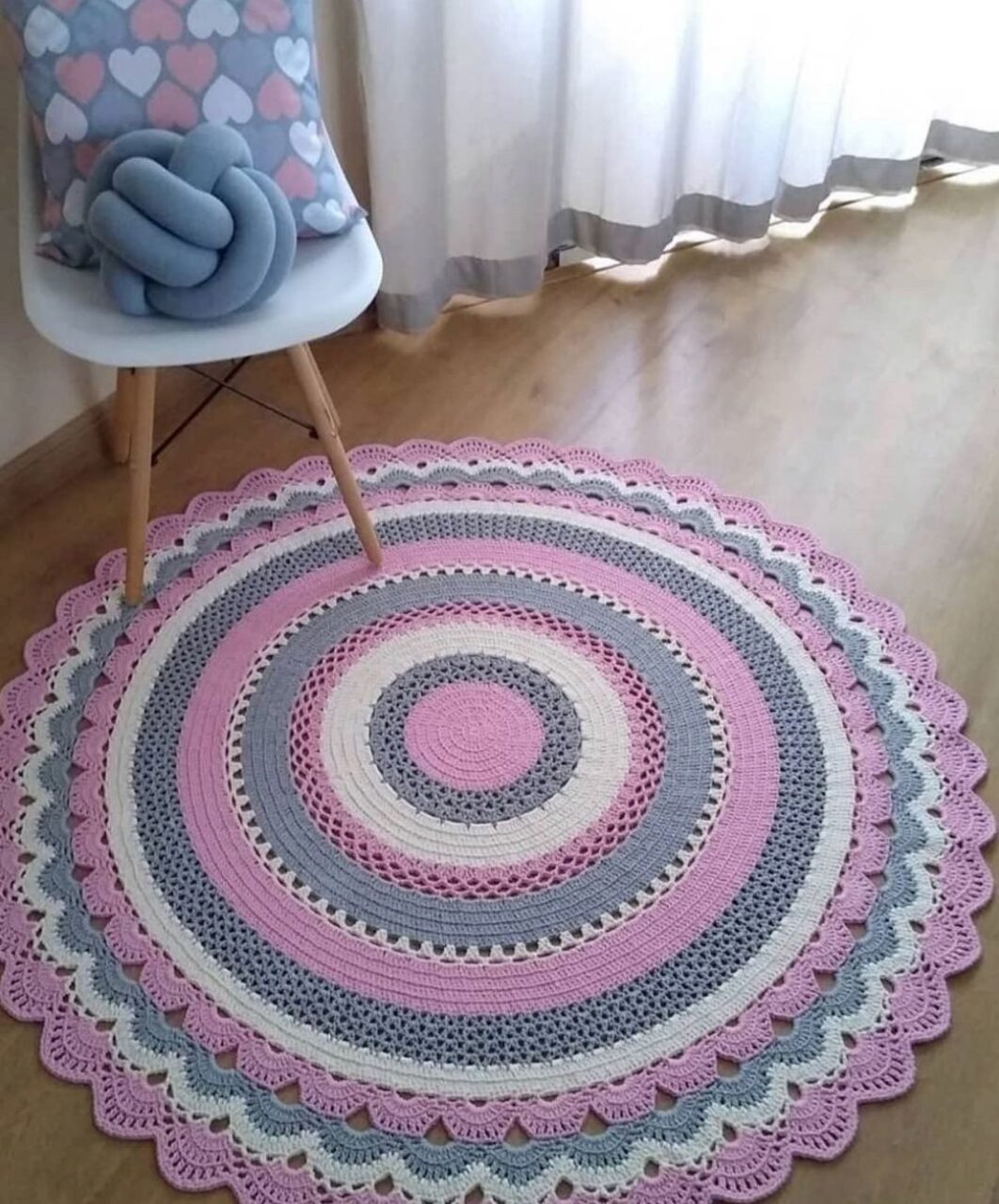 Tapete de crochê para quarto: 65 ...