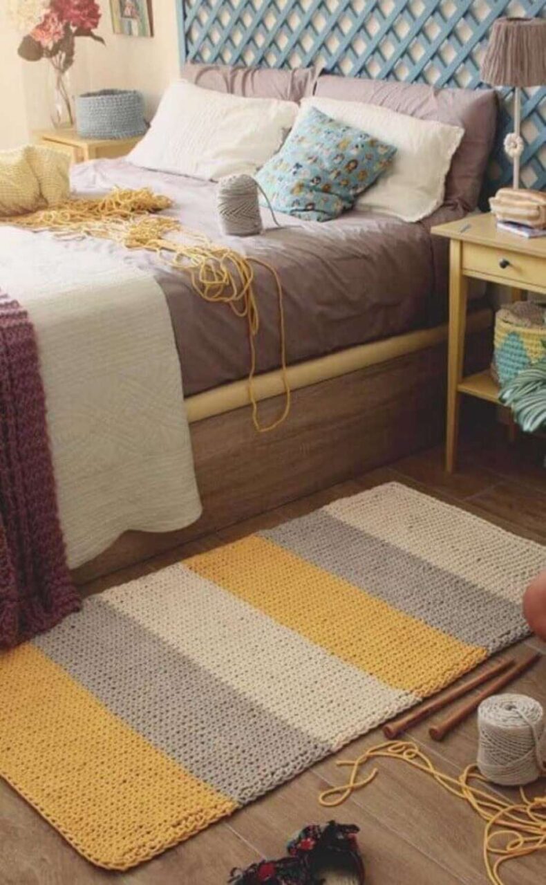 Tapete de Crochê para Quarto: +53 ...