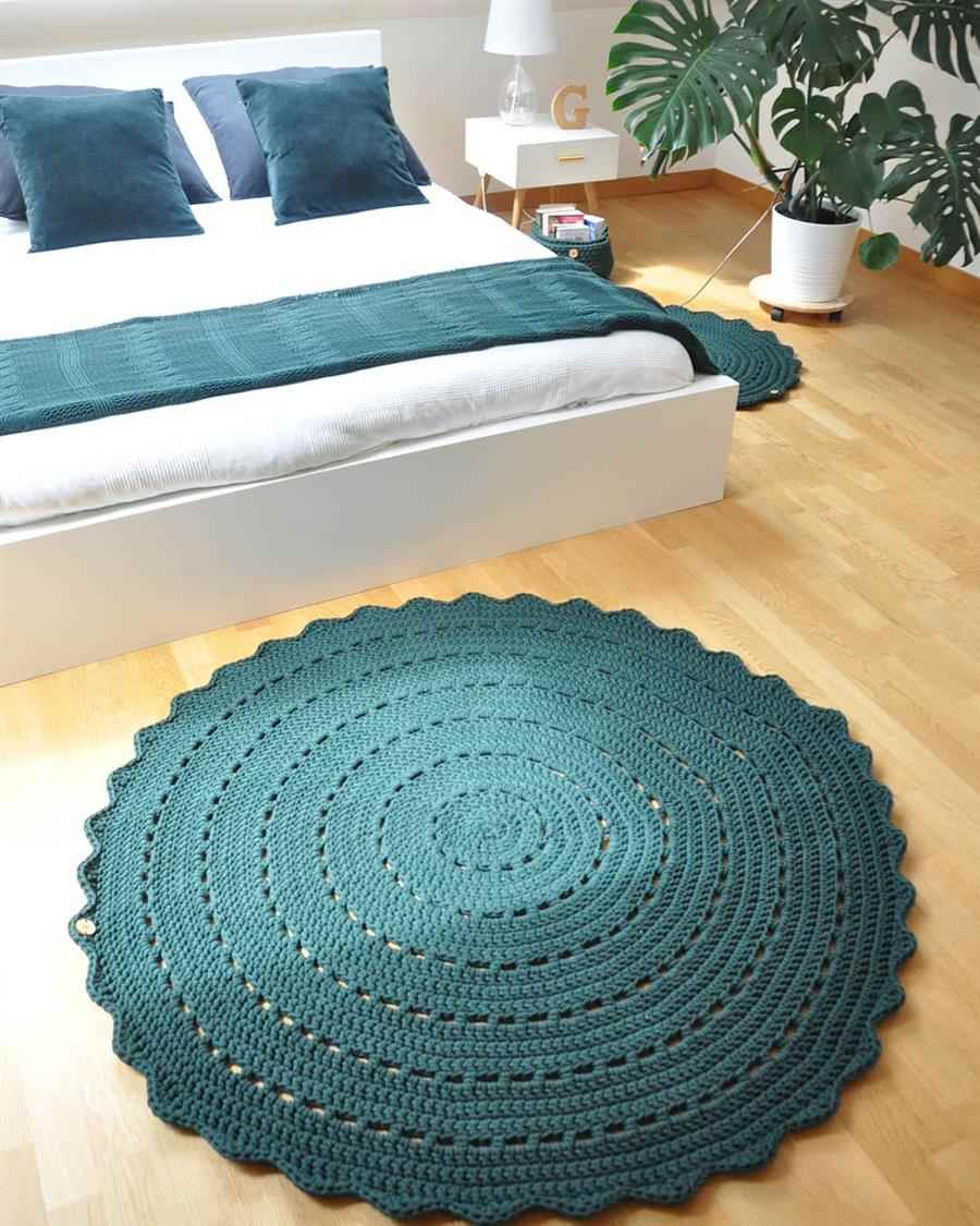 Tapete de crochê para quarto:+50 ...