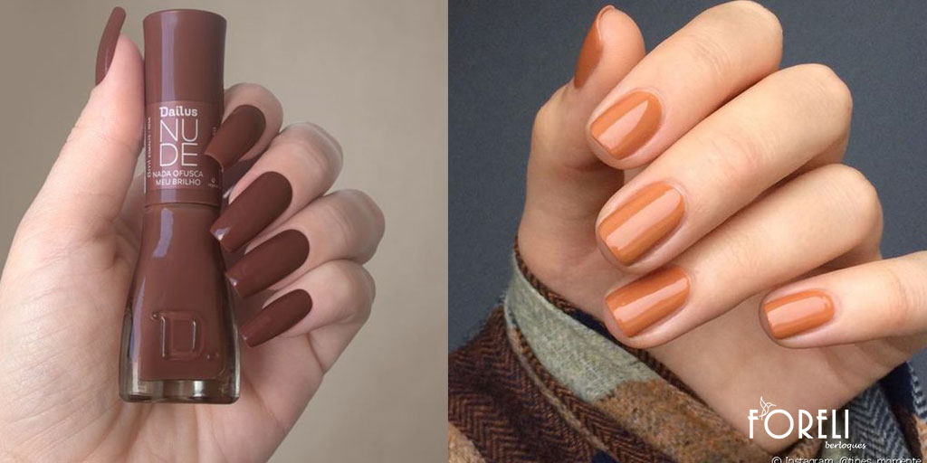Tendência de esmaltes em tons terrosos ...