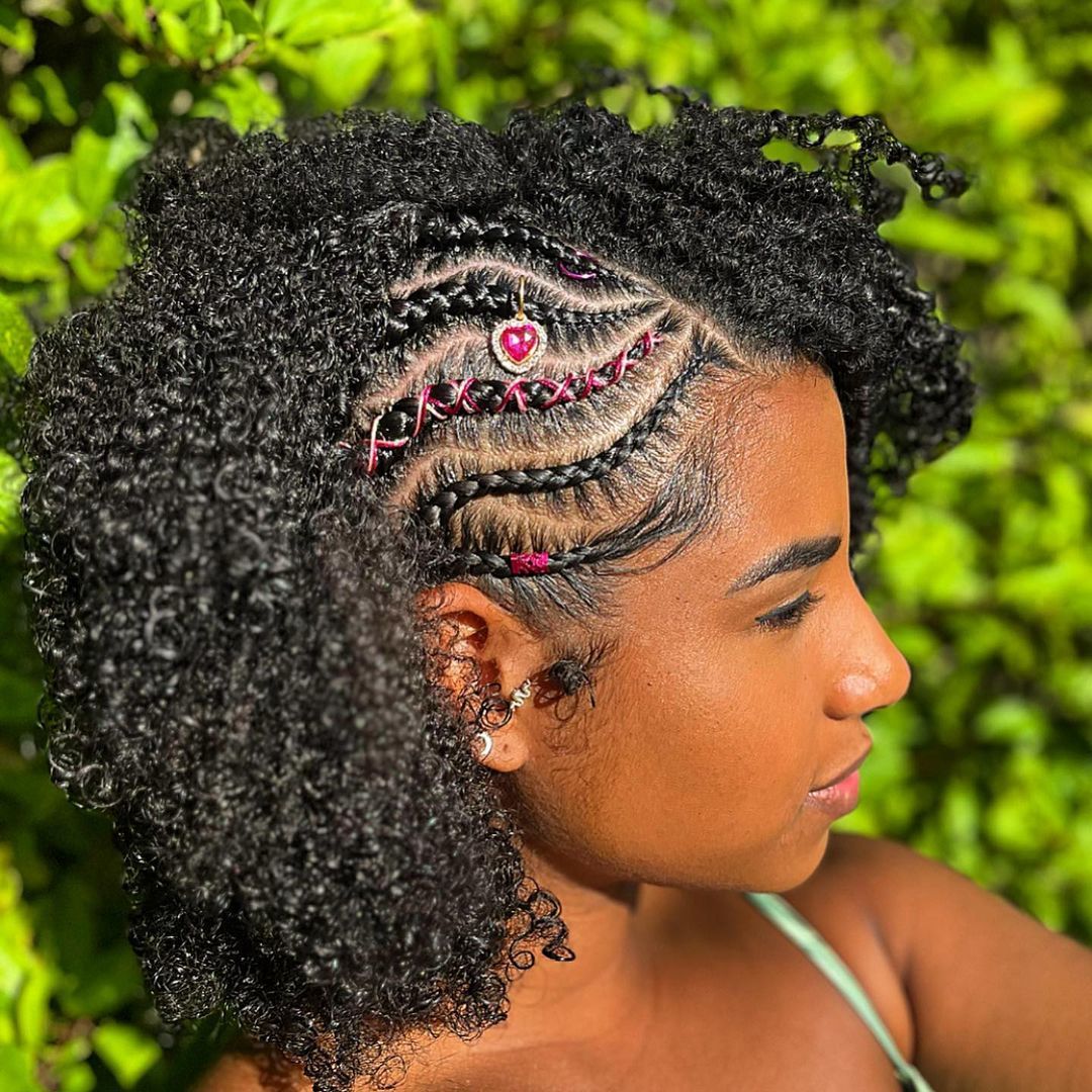 cabelo cacheado ...