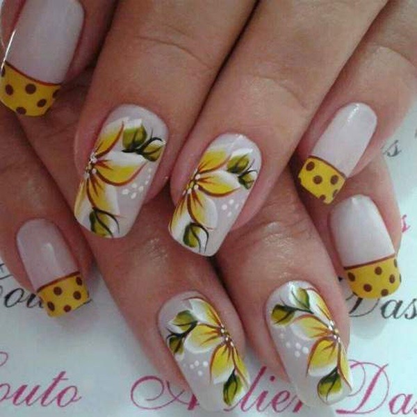 Unhas Decoradas Simples Fáceis: Passo a ...