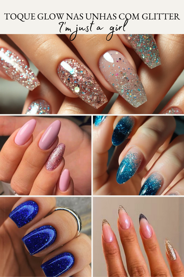 Unhas com glitter: o guia completo para ...