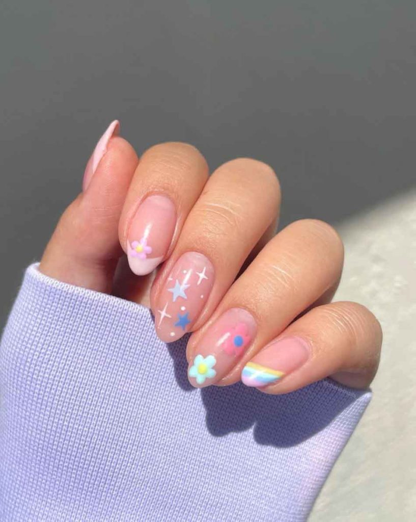 30 ideias de Unhas em tons Pasteis (e ...