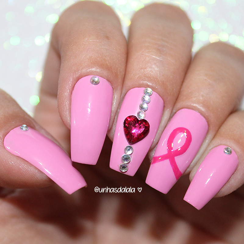 Unhas Decoradas Outubro Rosa 2017 ...