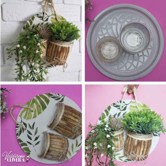 DIY : VASO DE GESSO PARA SUCULENTAS ...