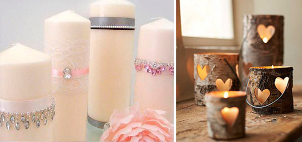15 ideias com velas - Artesanato na Rede