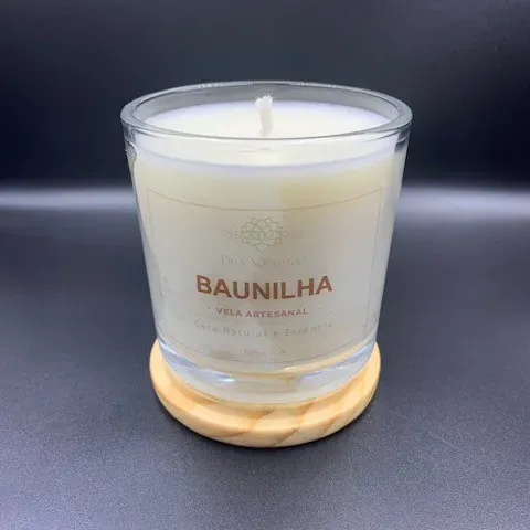 Vela Artesanal Decorativa Aromática ...