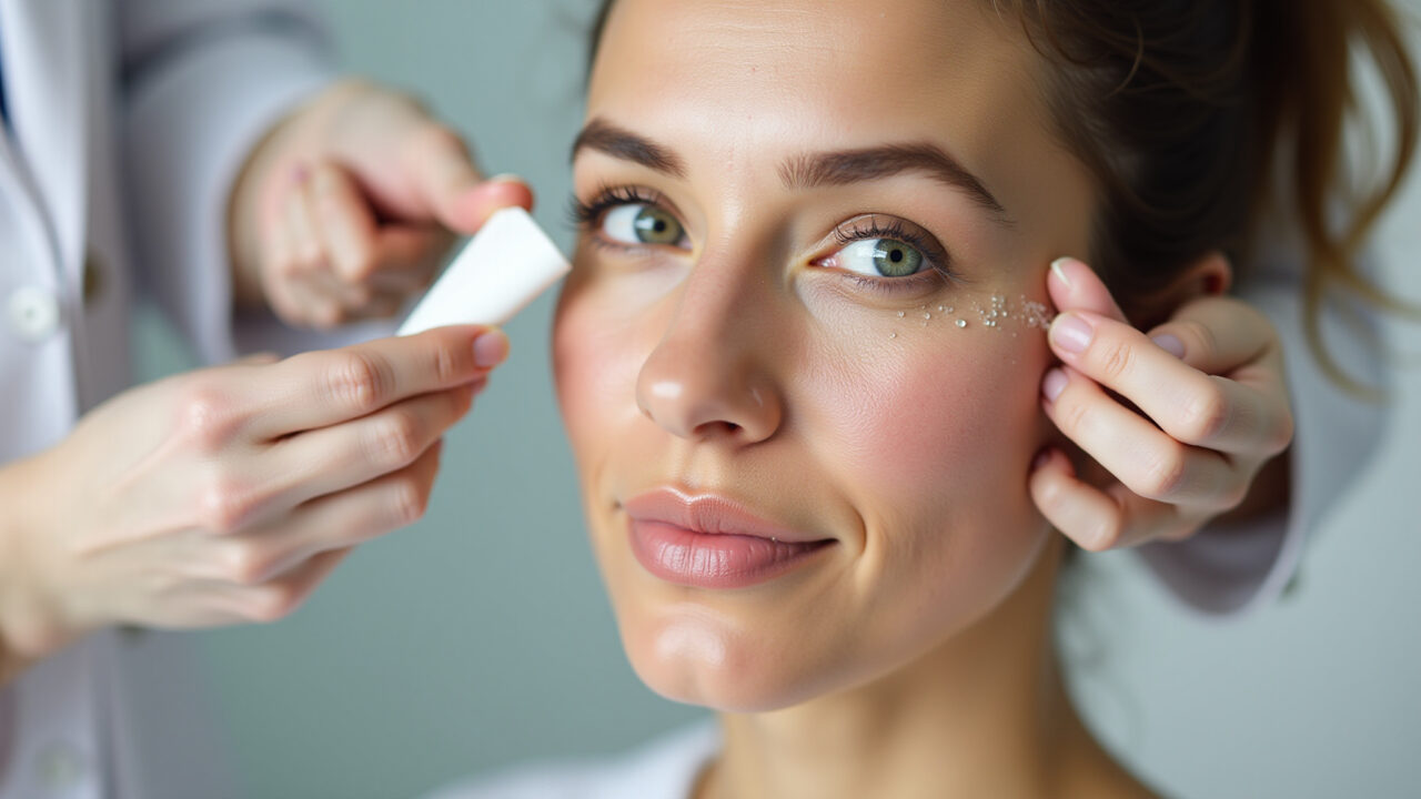 Peeling suave para melasma.