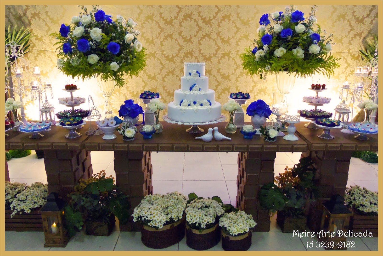 Decoração de casamento na mesa ...