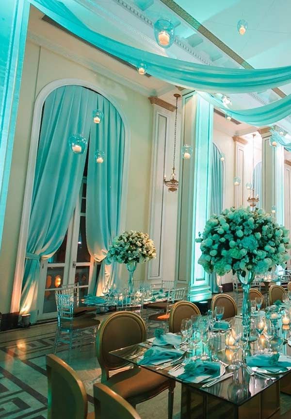 Casamento Azul Tiffany: 60 Ideias de ...