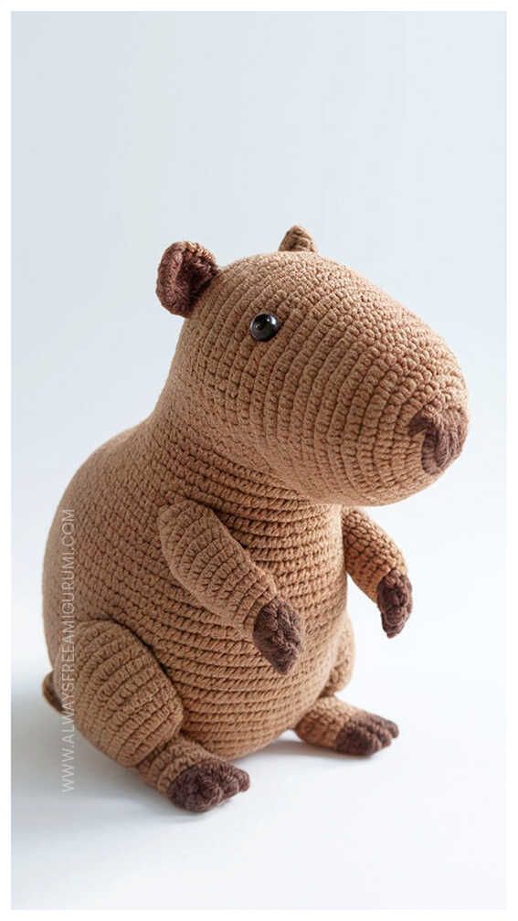 Amigurumi Capybara Crochet Free Pattern ...