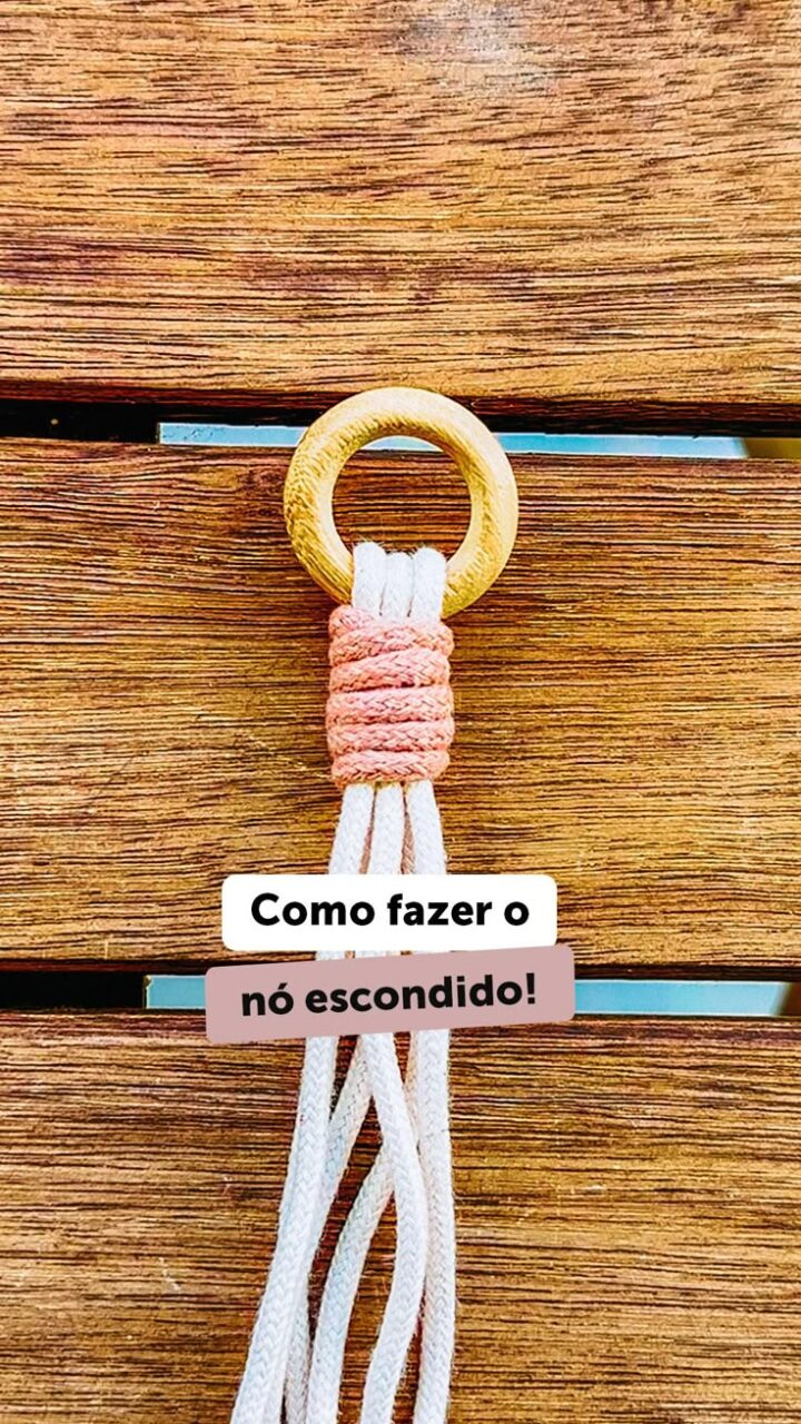 Como fazer o nó escondido!