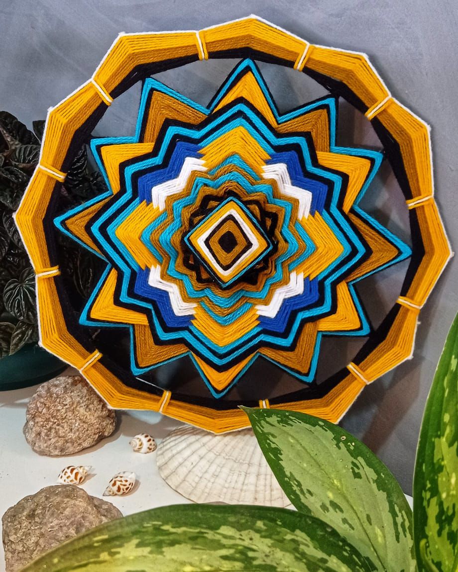 Mandala de Lã - Artes & Nós
