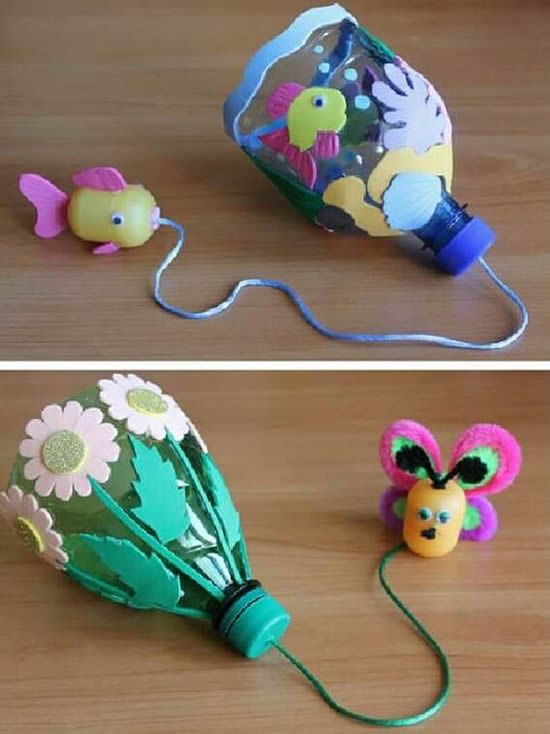 Brinquedos Reciclados com Garrafa PET ...