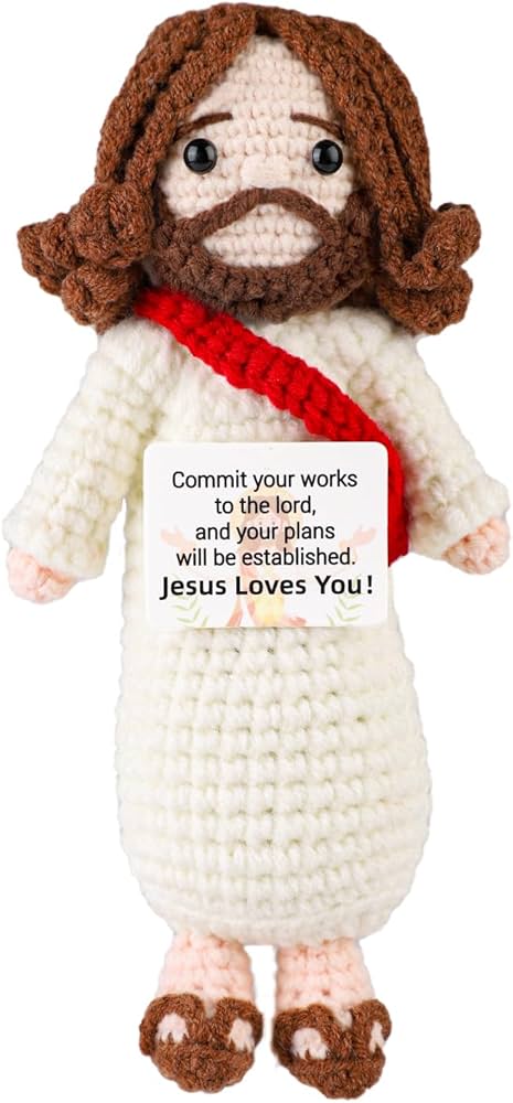 Amazon.com: Positive Crochet Jesus, 6.7 ...