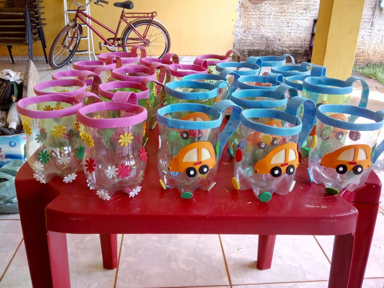 lembrancinhas com garrafa pet, garrafas ...